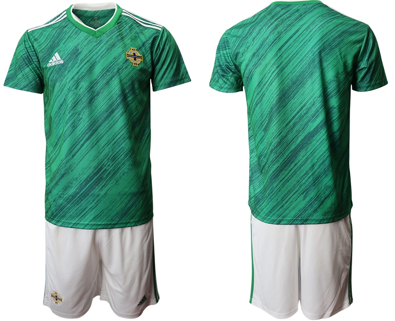 Men 2021 European Cup Northern Ireland green home Soccer Jersey->sweden jersey->Soccer Country Jersey